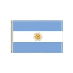 National Flag, Argentina, Double-Sided - 72"W x 48"H 1