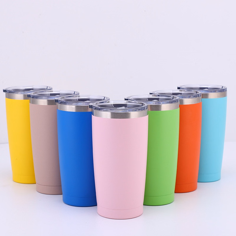 20oz Custom car cup double-wall insulation insulation stainless steel bottle