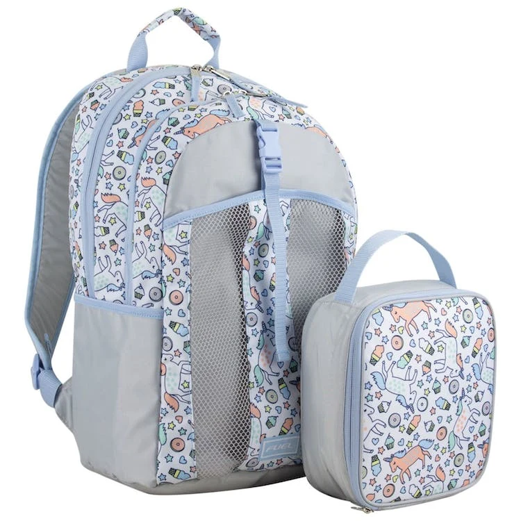18" Backpack & Lunch Bag Sets - Unicorns 1