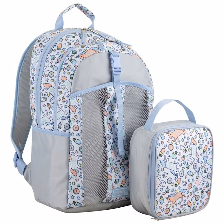 18" Backpack & Lunch Bag Sets - Unicorns
