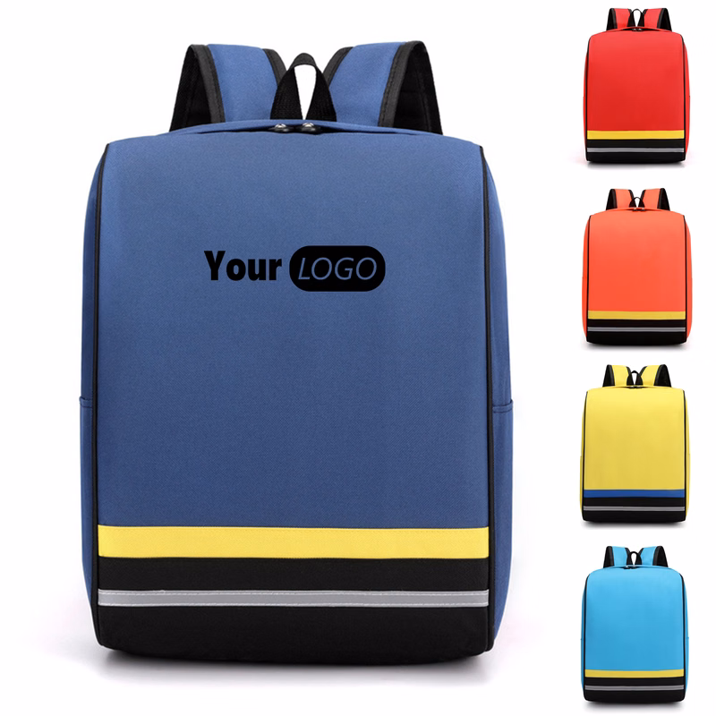 Nylon Reflective Schoolbag For Kids