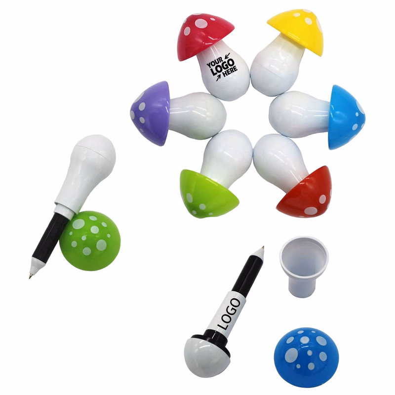 Mushroom Retractable Ballpoint Pen