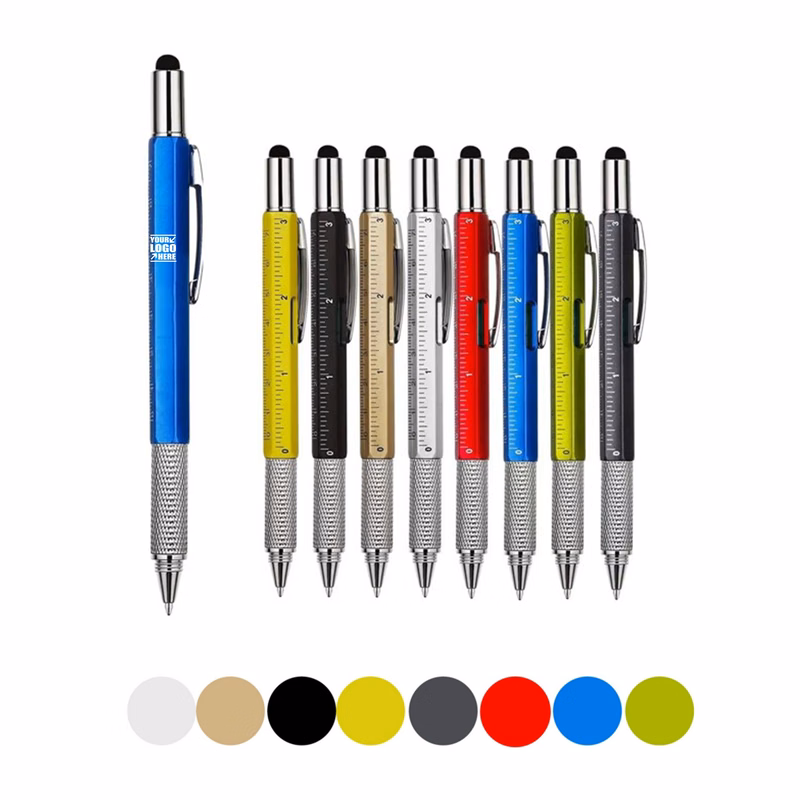 Multifunction 6 In 1 Tool Pen With Ruler
