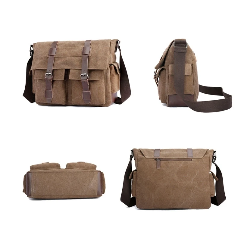 Fashion Canvas Messenger Bag 1