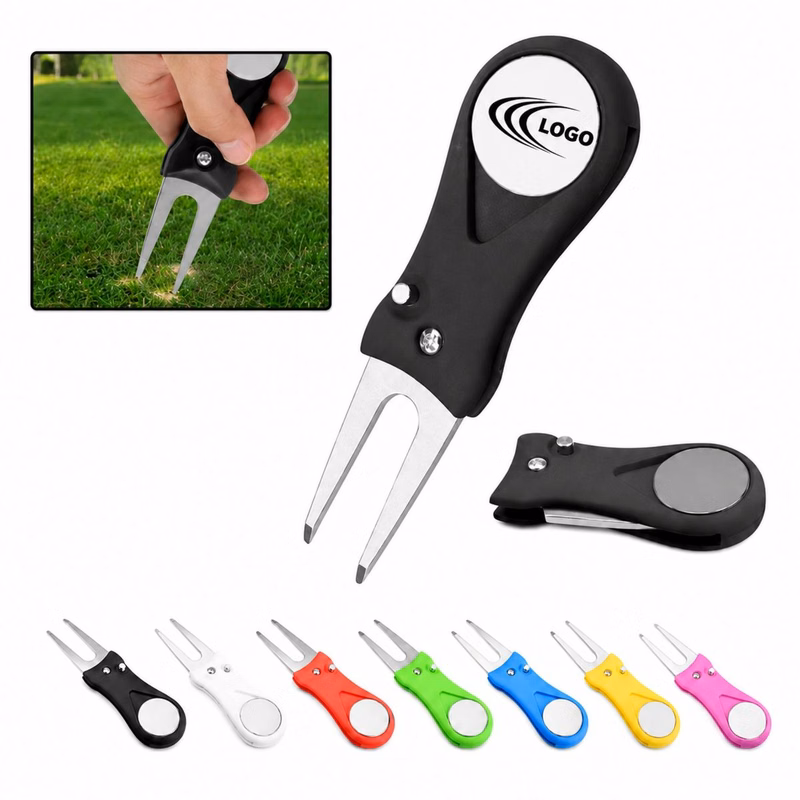 Foldable Divot Repair Fork