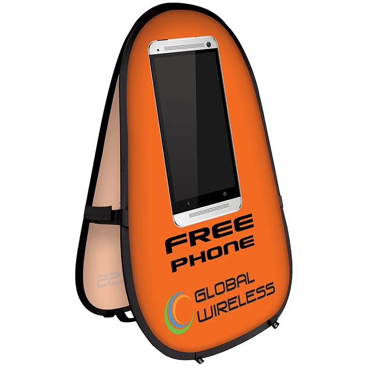 39.37" x 66.9" Vertical Pop-Up Banner 1