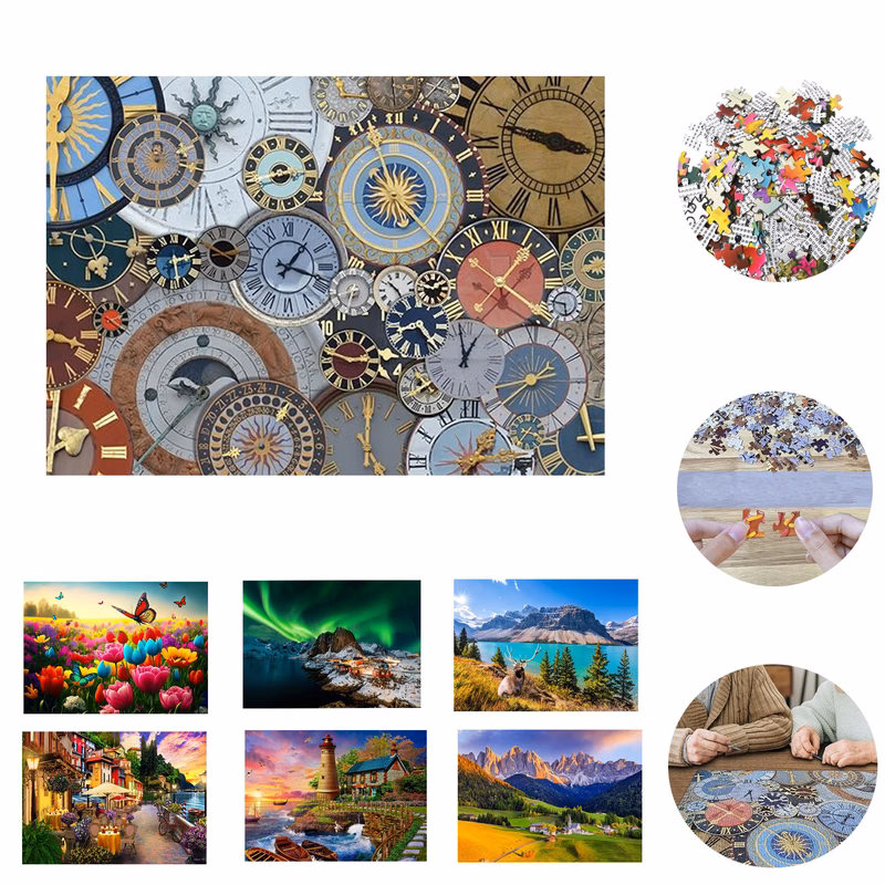 1000 Piece Jigsaw Puzzles Toy