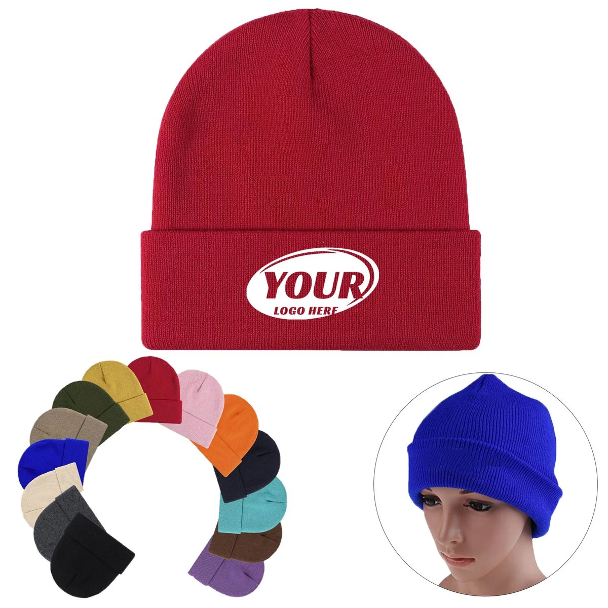 Soft Warm Winter Knit Beanie 1