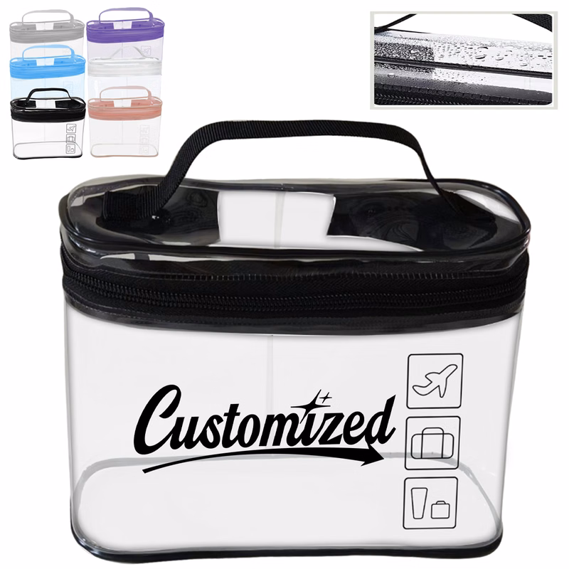 Clear Travel Cosmetic Organizer Bags