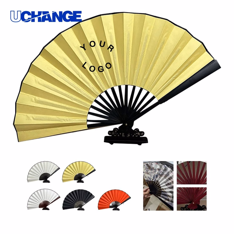 Bamboo Silk Folding Hand Fan