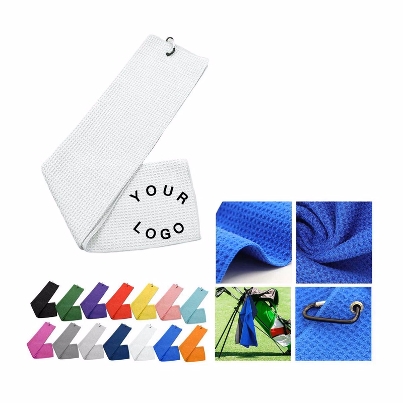 Durable Golf Towel Microfiber Absorbent