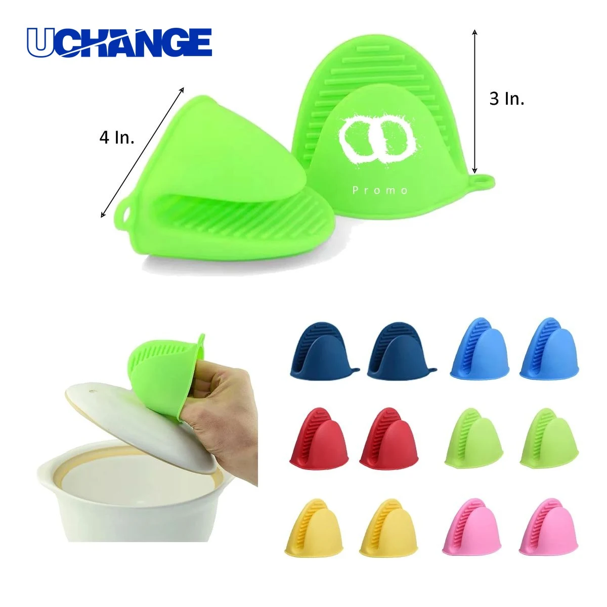 Heat Resistant Silicone Oven Mitts for Baking Tasks 1
