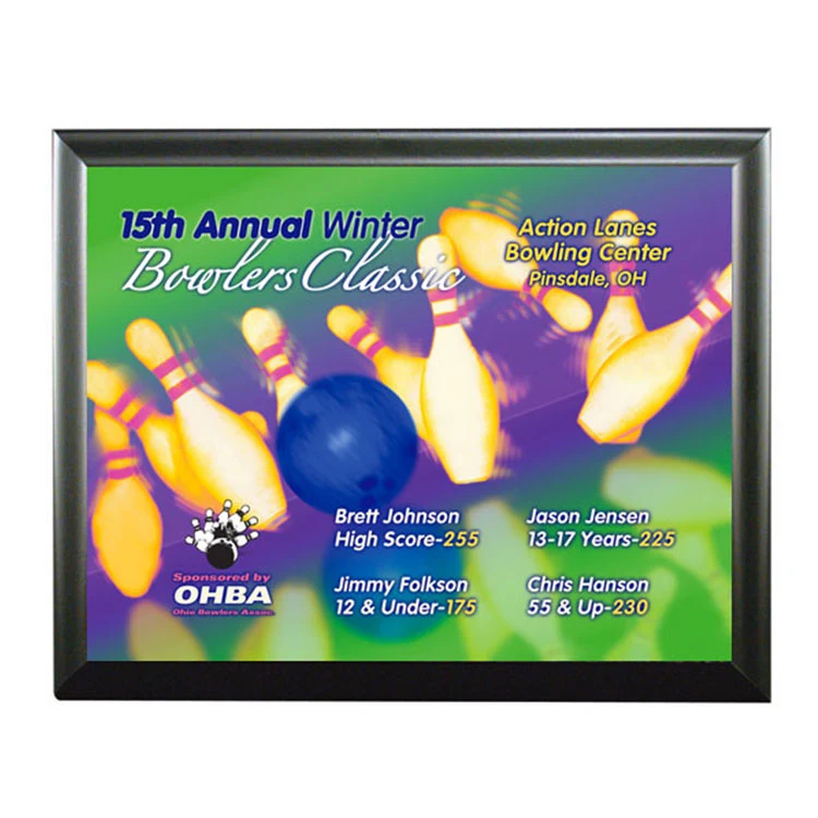 4-Color Process Plaque (8"x10") 1