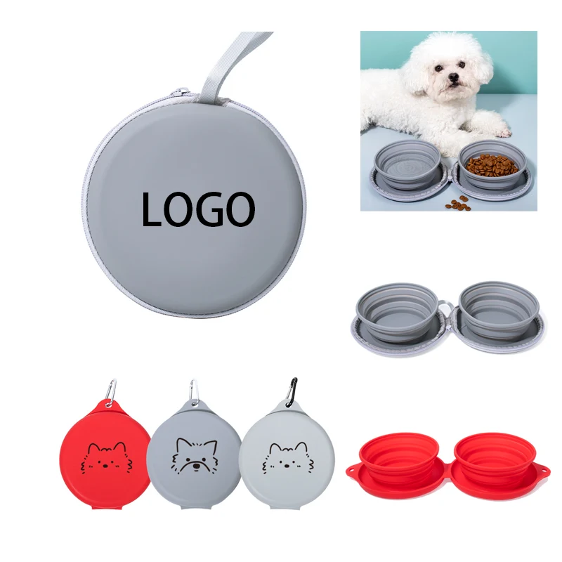 Portable Silicone Folding Pet Bowl 1