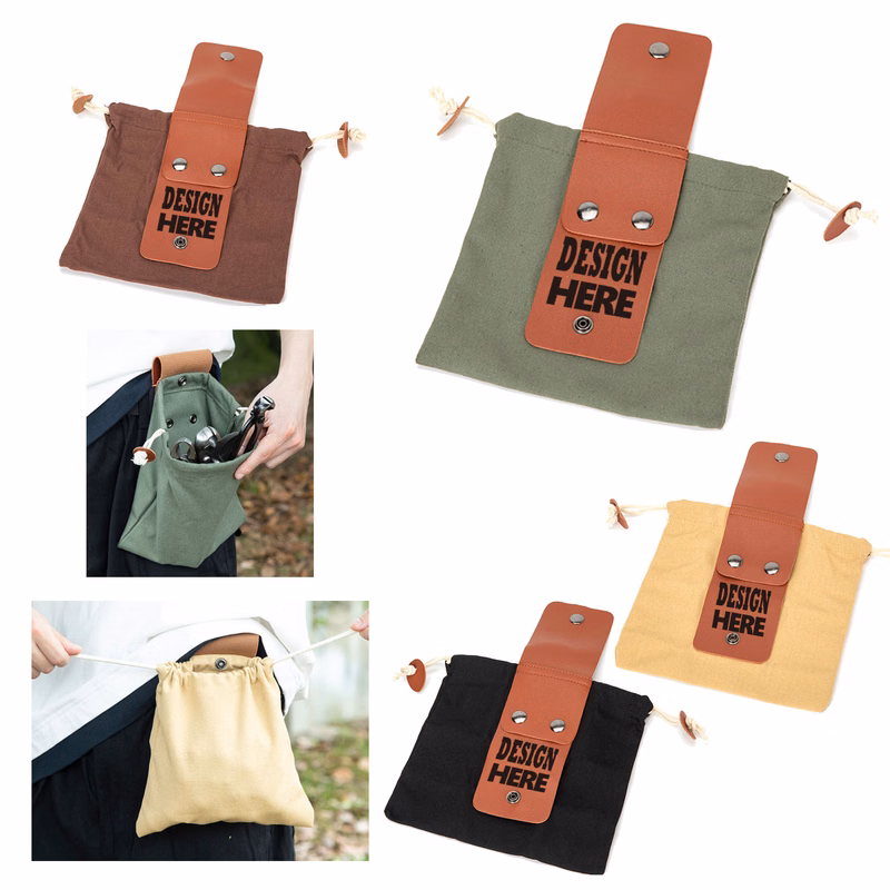 MOQ50 Canvas Fruit Harvesting Bag