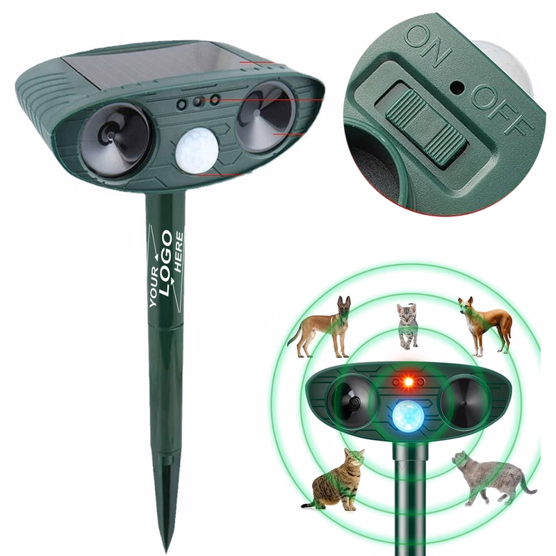 Solar Powered Outdoor Ultrasonic Animal Repeller