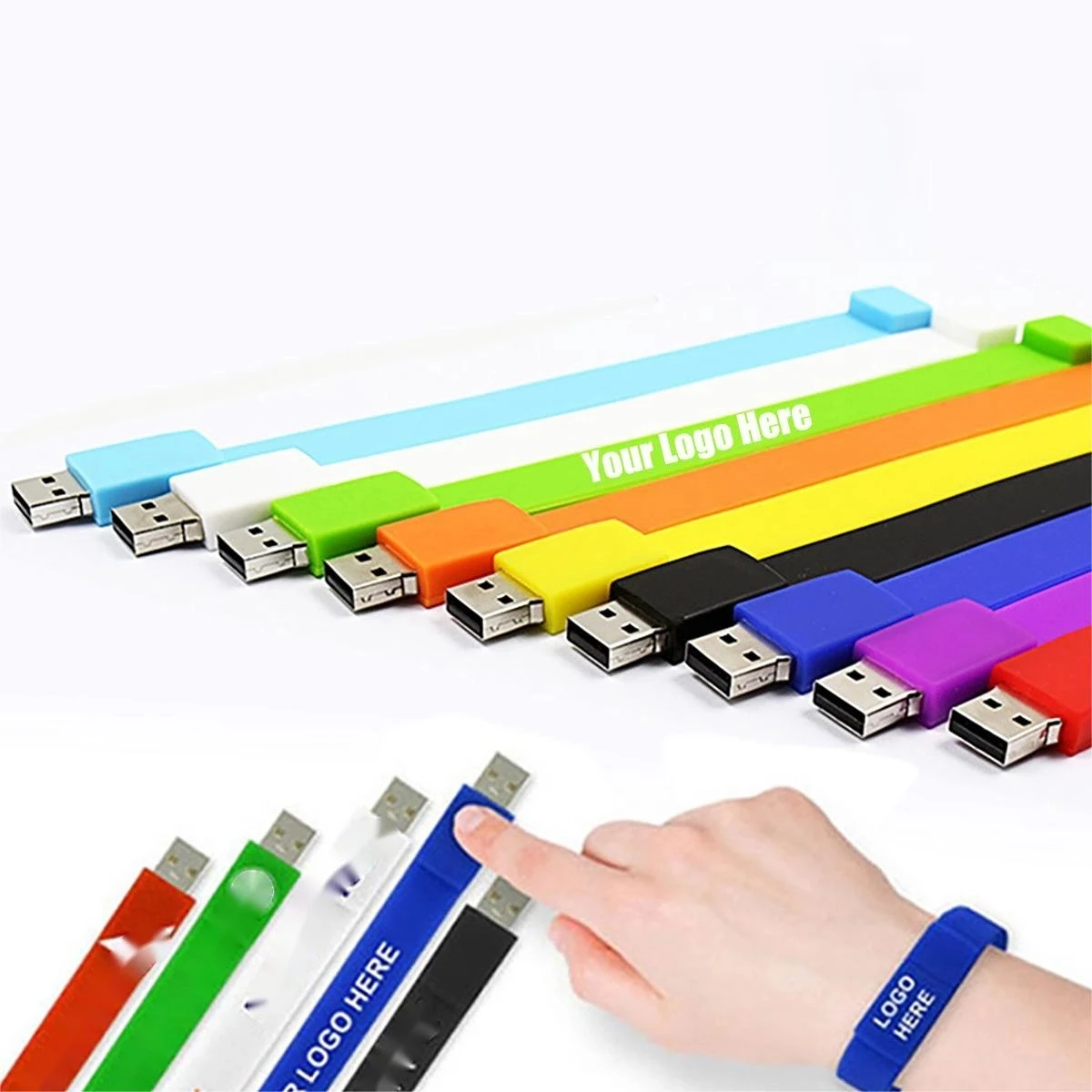 Silicone Bracelet Wristband U Disk (16Gb) 1