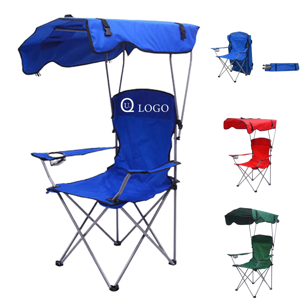 Folding Canopy Shade Camping Chair 1
