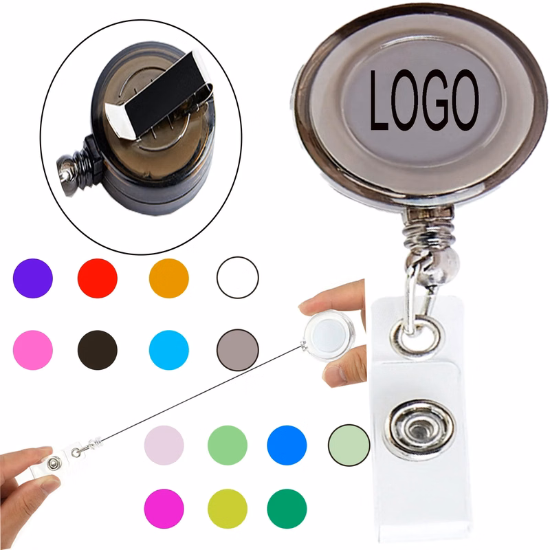 Badge Holder Belt Clip Reel