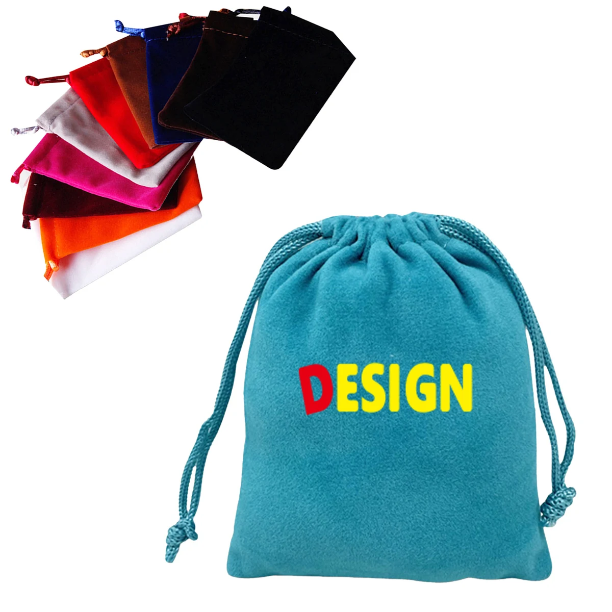 Soft Fleece Drawstring Holder 1