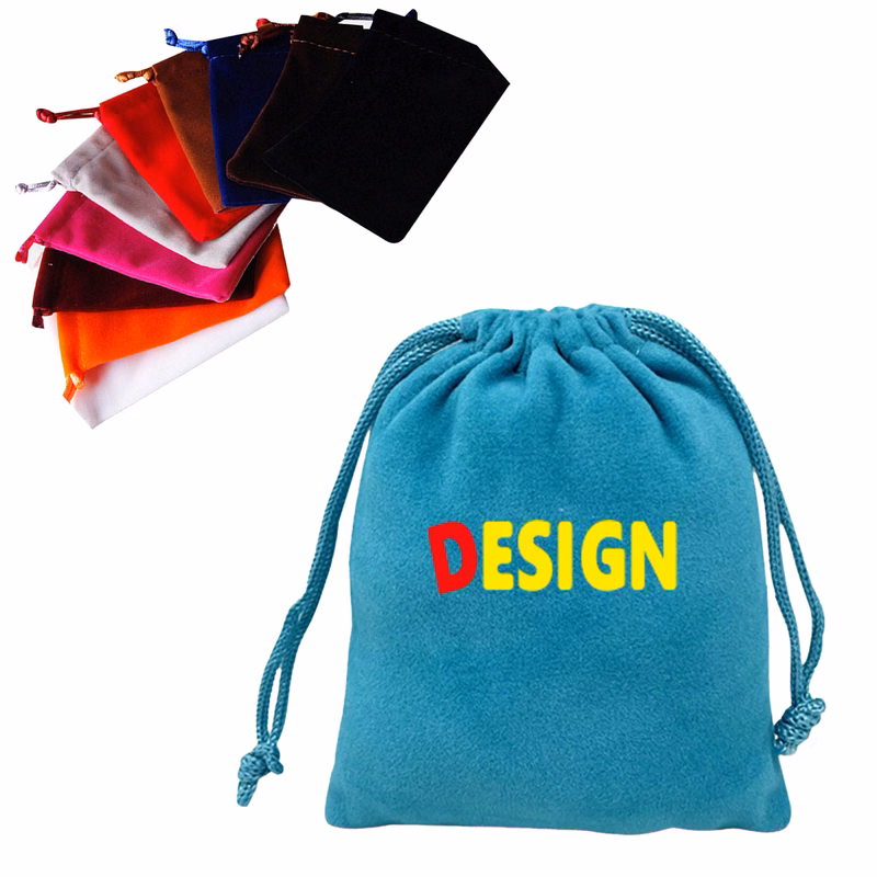 Soft Fleece Drawstring Holder