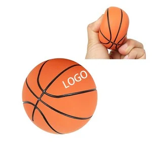Mini 6Cm Rubber Basketball Stress Reliever 1