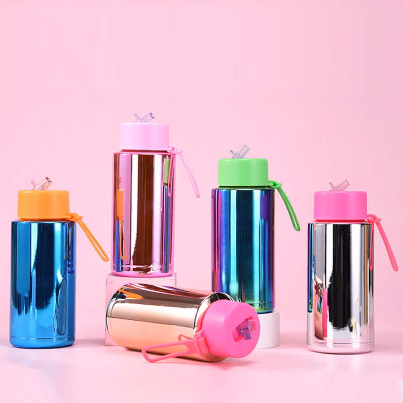 35oz Metal Sport Stainless Steel Water Bottles
