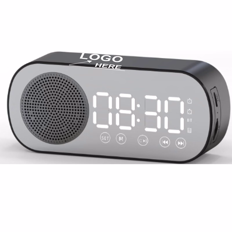 Wireless Speaker with Dual Alarm Clock