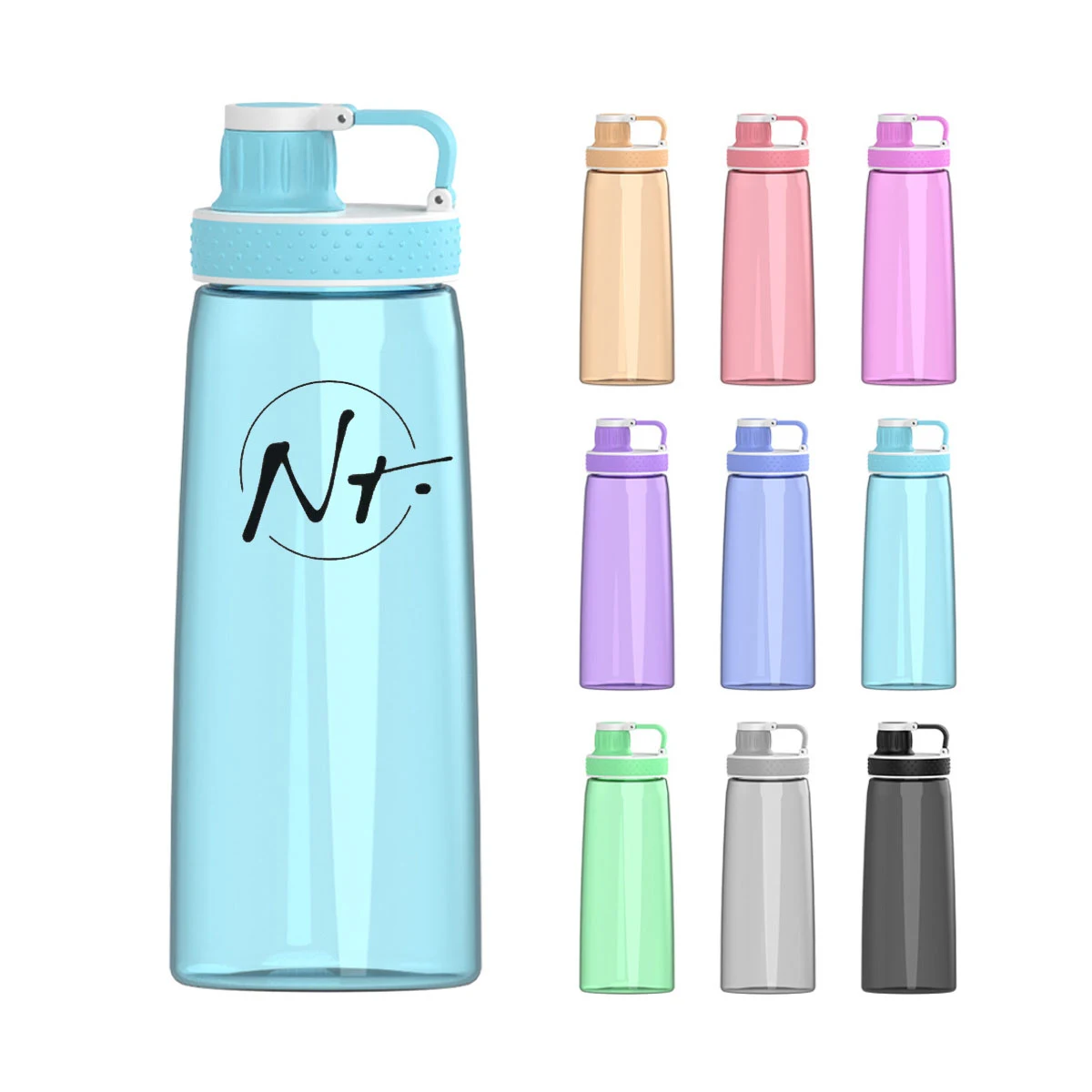 34OZ Easy Carry Tritan Sports Water Bottle 1