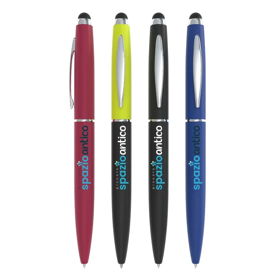 Rubber Coated Ballpoint Pen 1