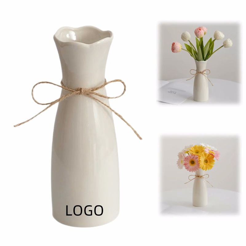 Simple Mini Ceramic Flower Vase Home Decoration