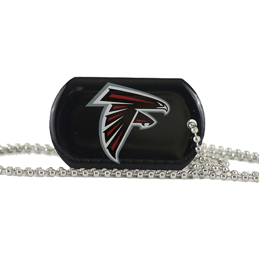 Dog Tag pendant with ball chain necklace (Single Sided) 1