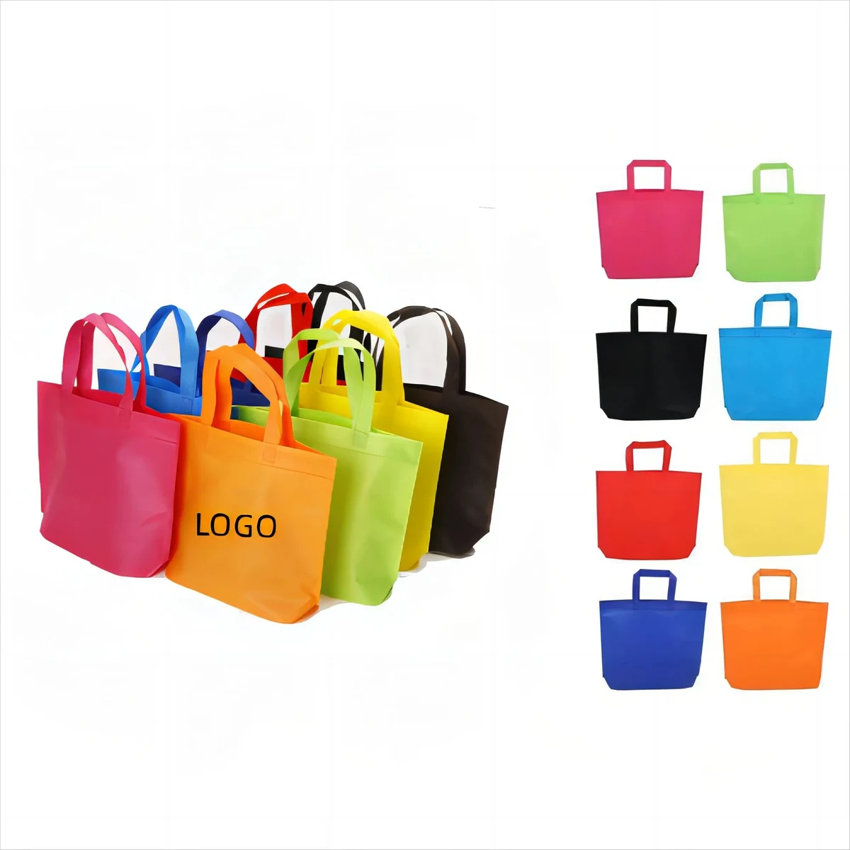 17.3/4" x 13.3/4" x 4.3/4" Non-Woven Promotional Tote Bag 1