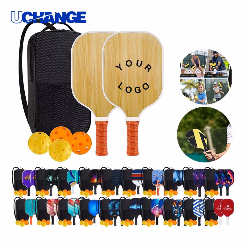 Pickleball Paddle Set with Balls
