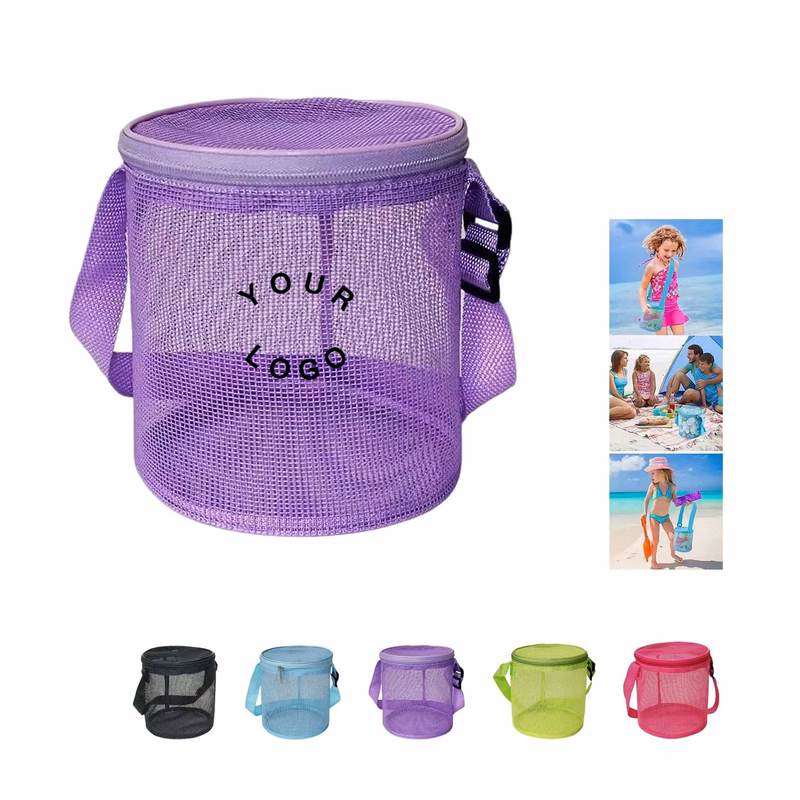 Durable Nylon Mesh Bag for Toys Shells or Beach Gear