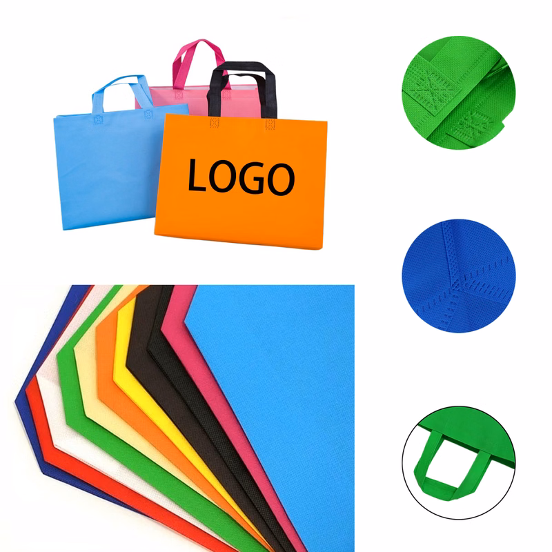MOQ 50 Large Non Woven Shopping Tote Bag