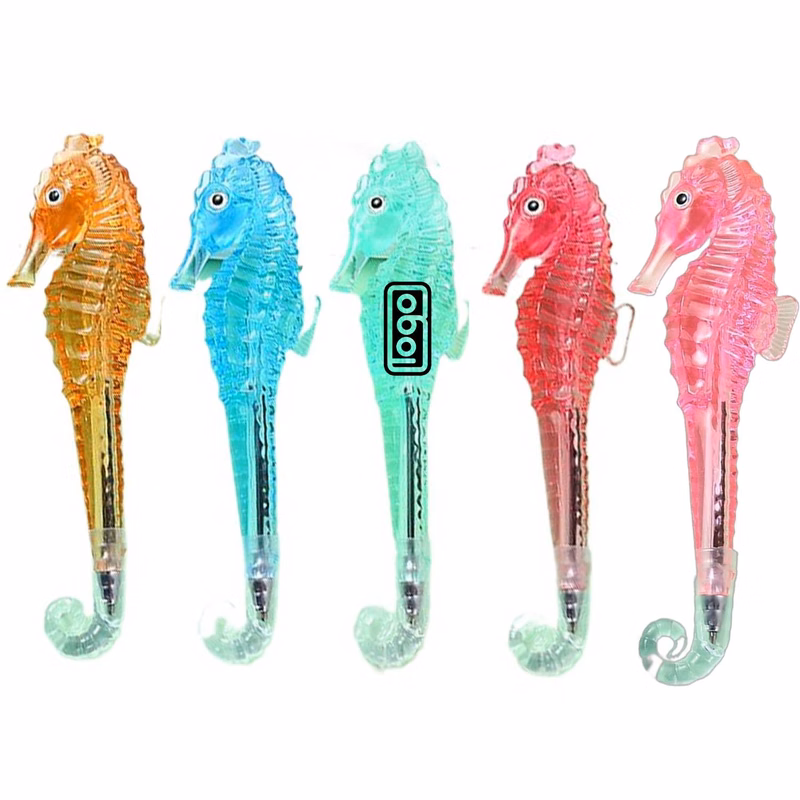 Plastic Seahorse Ball Point Pen