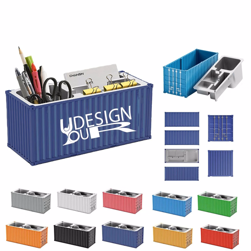 Container Desk Holder