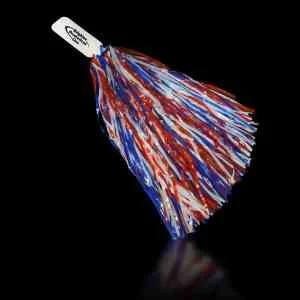 Red White & Blue 16" Plastic Pom Pom 1