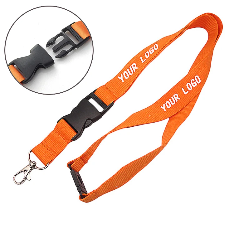 Buckle Release Detachable Lanyards 1