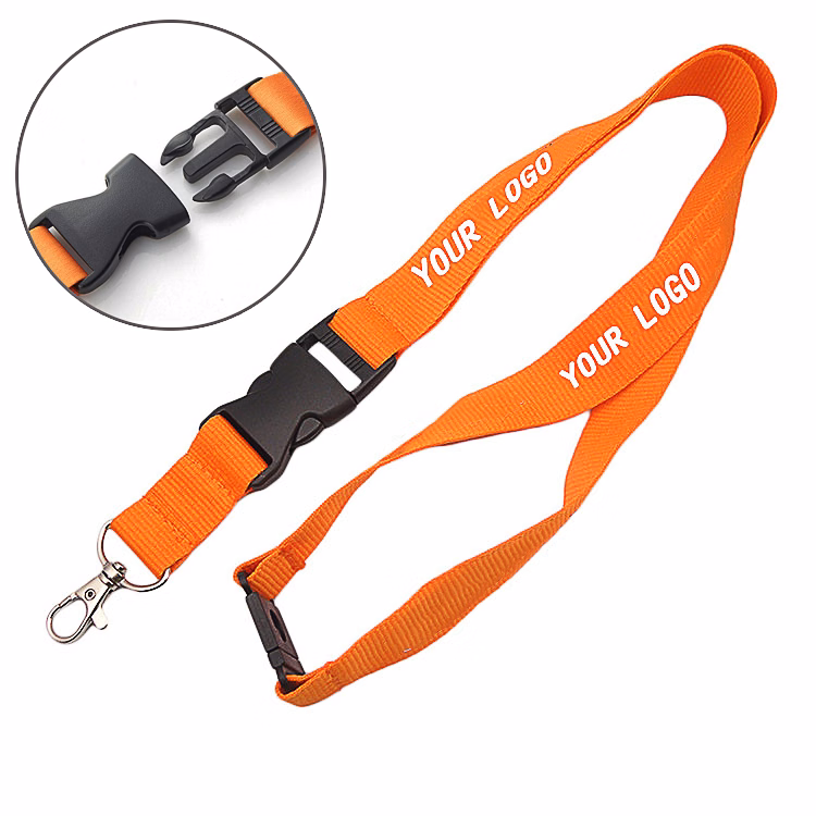 Buckle Release Detachable Lanyards