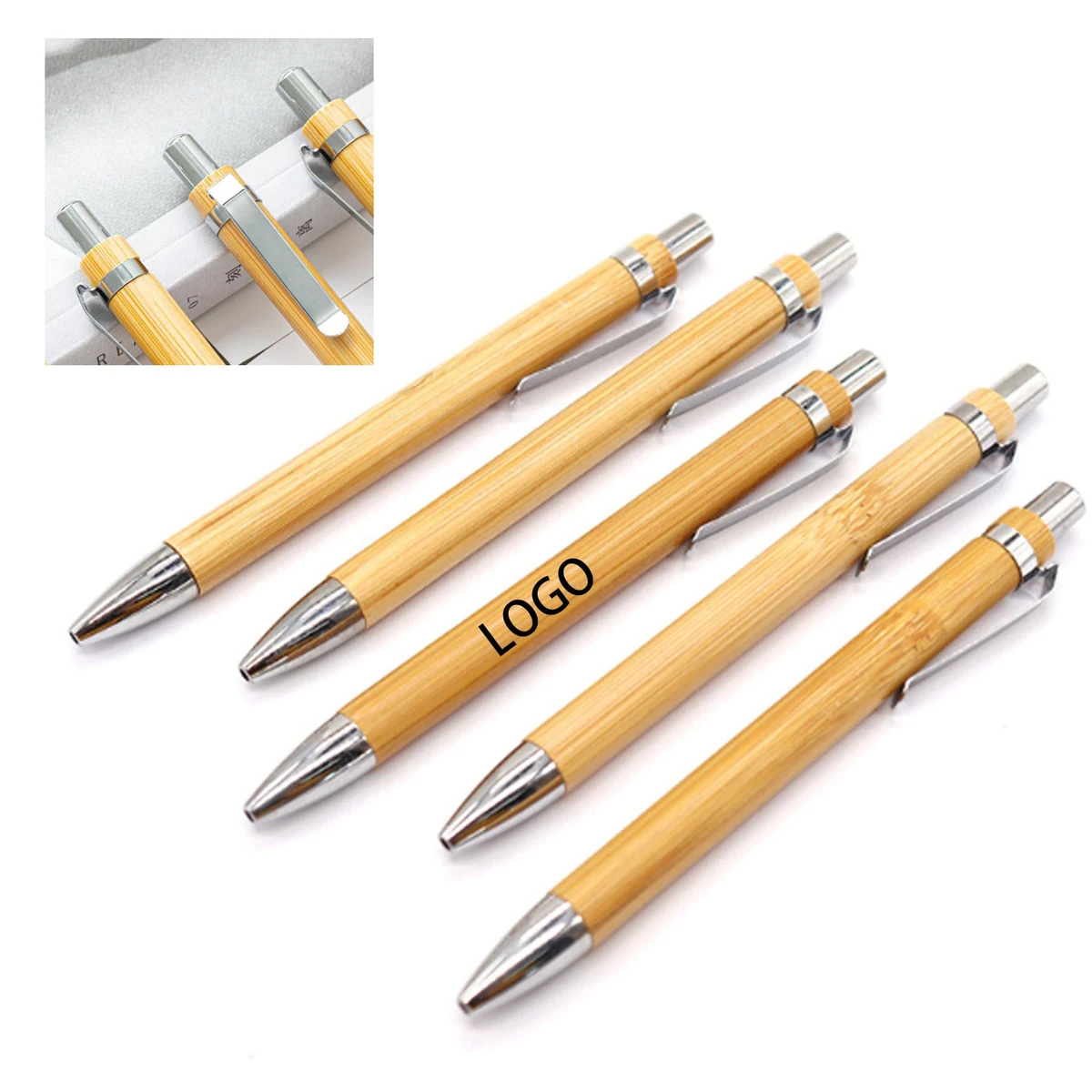 Environmentally Friendly Bamboo Ballpen 1