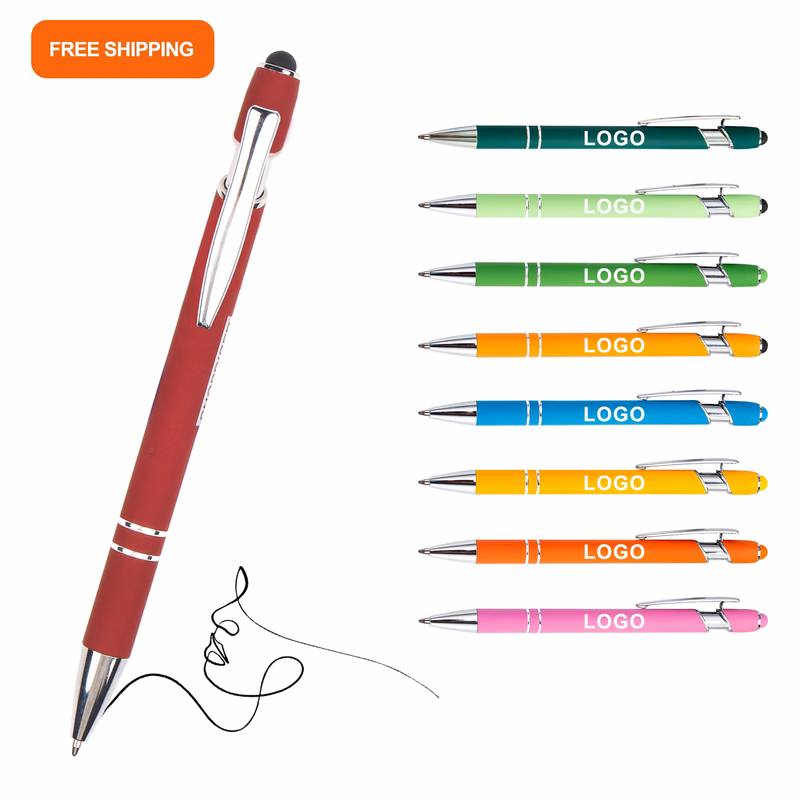Aluminum Rubber Stylus Pen