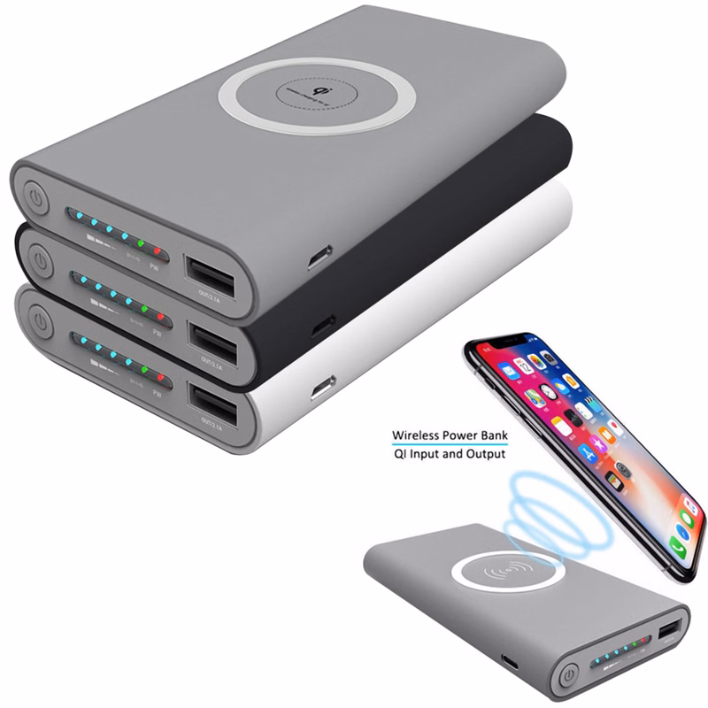10,000 mAh Qi Wireless Power Bank