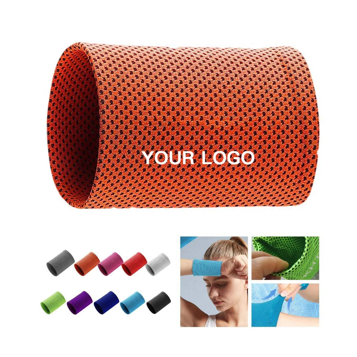 Lightweight Polyester Wristband for Outdoor Activities 1