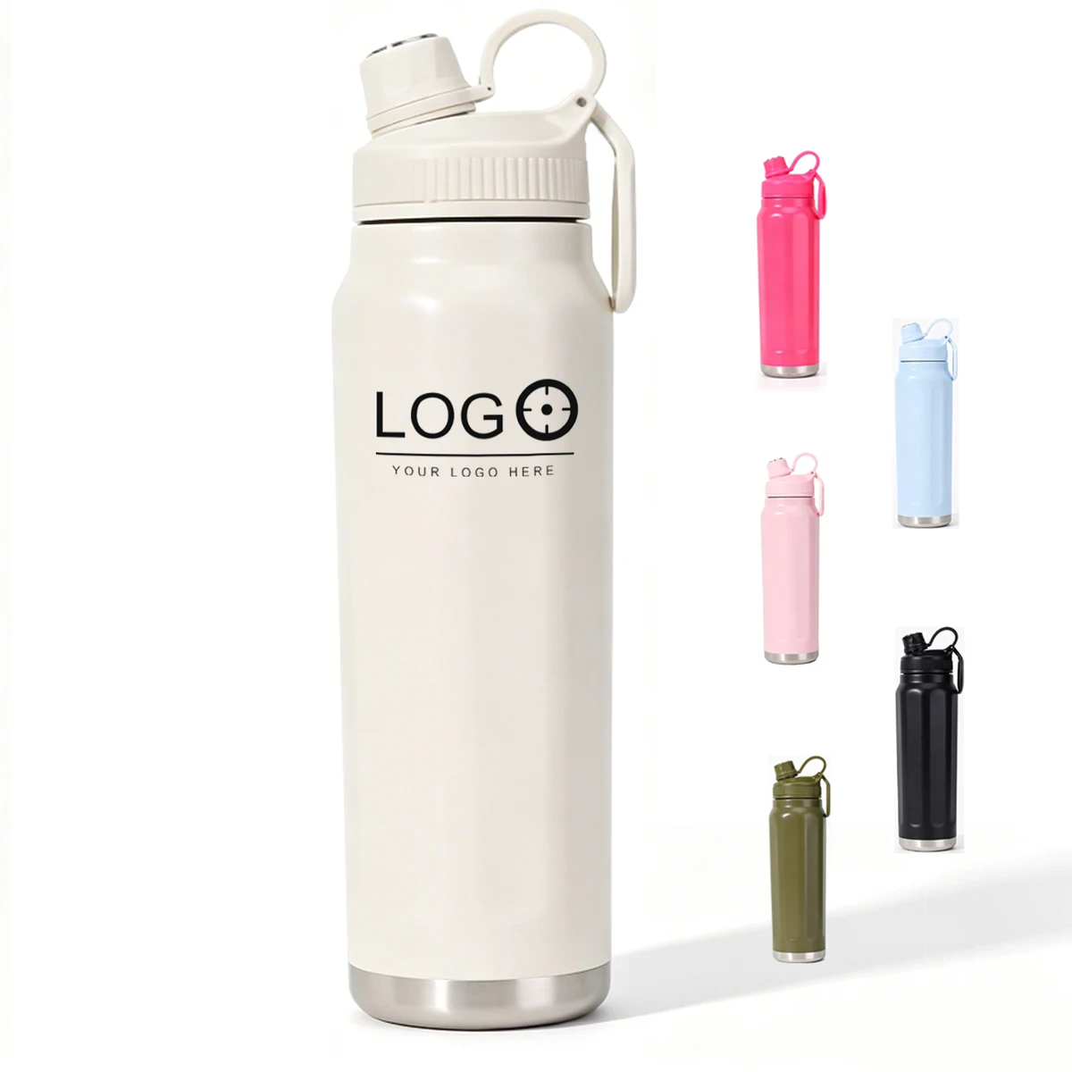 27 oz Stainless Steel Water Bottle, custom water bottle with logo imprint 1