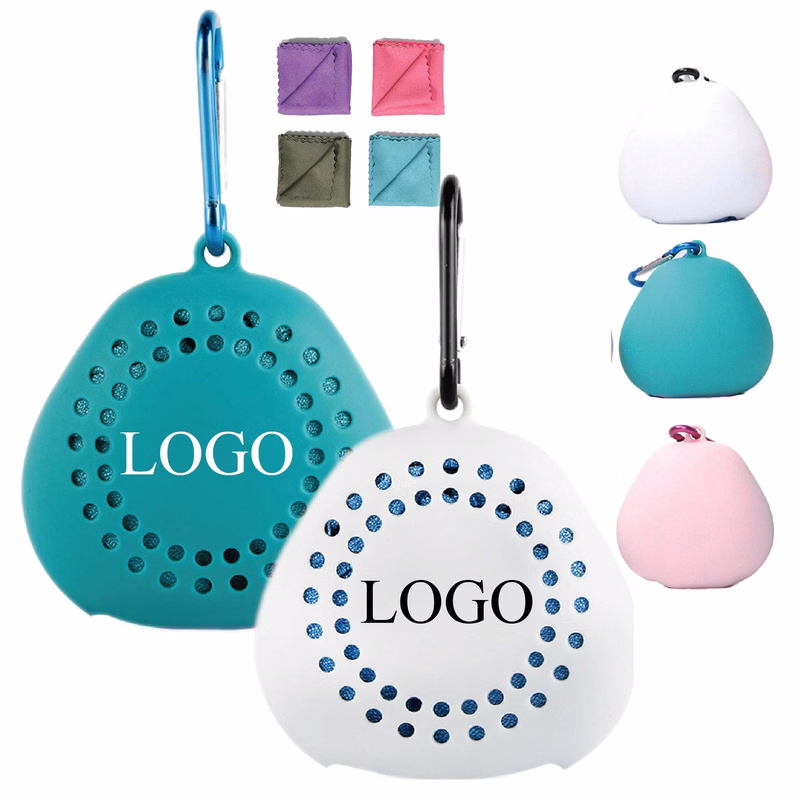 Cooling Towel With Silicone Storage Bag