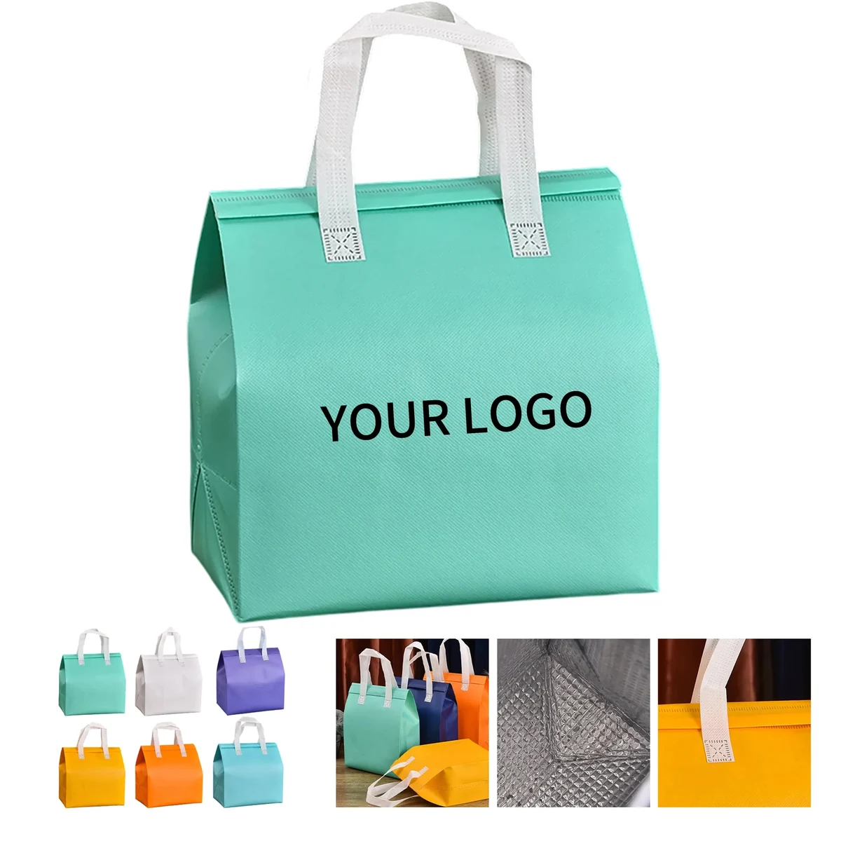 Reusable Lunch Bag with Foil Lining 1