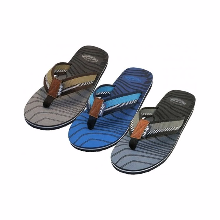 Men's Thong-Style Sandals - 3 Color Combos Sizes 7-12