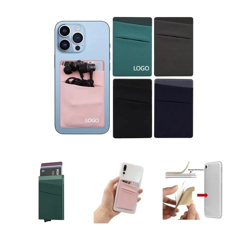 Card Holder Sticker On Wallet And Phone 1